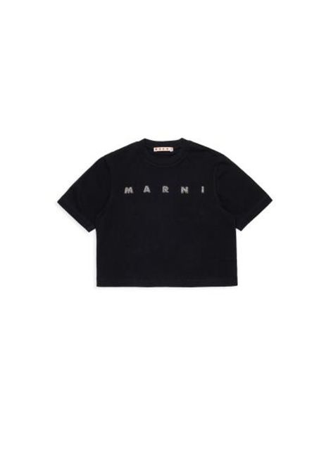 T-shirt con logo MARNI KIDS | M01968 M00SG0M900